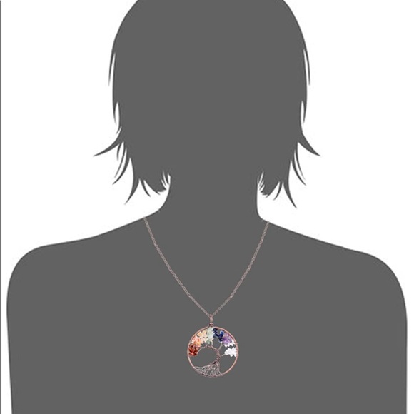 Chakras/tree of life pendant - Picture 6 of 10